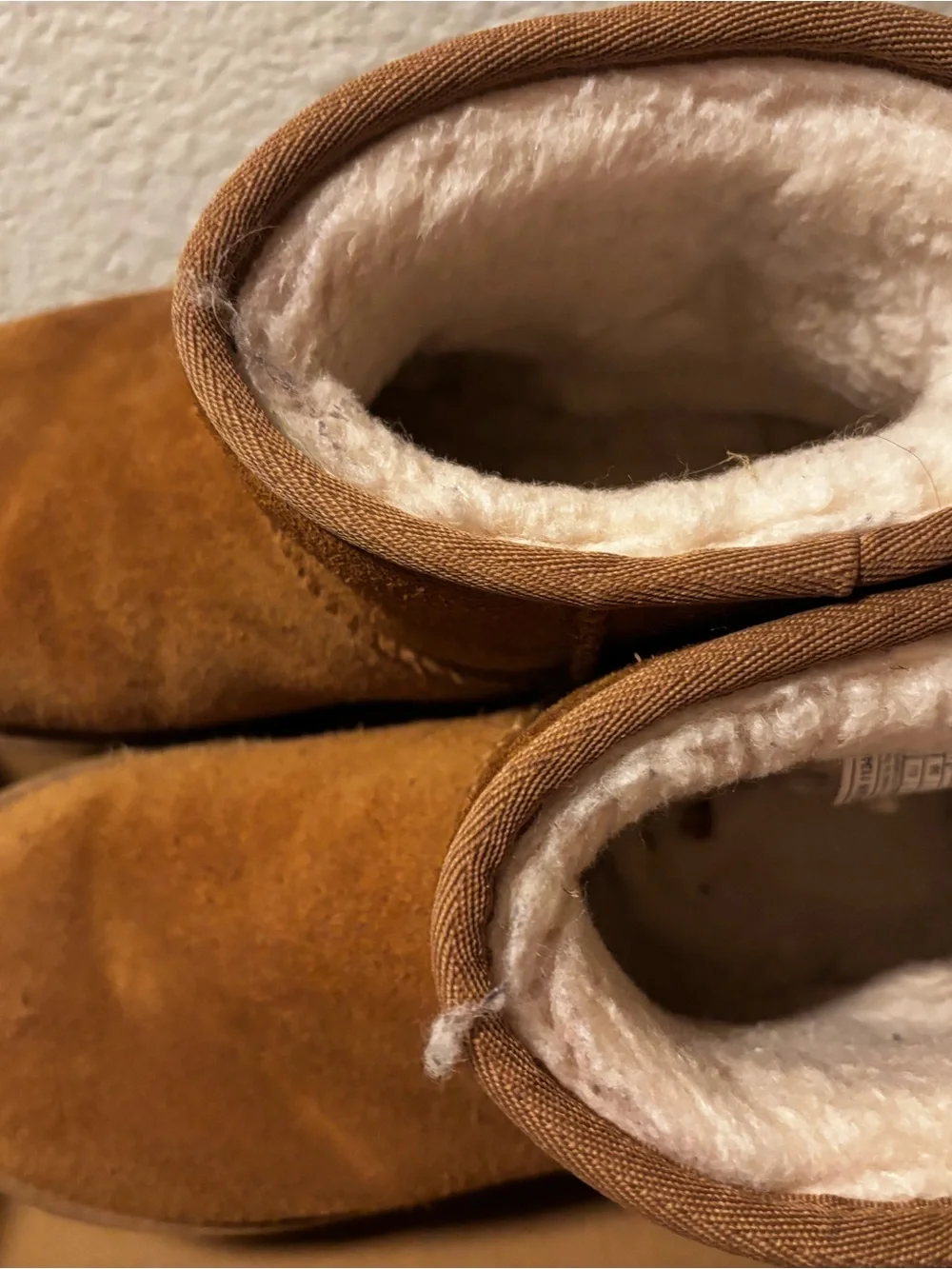 UGG Chestnut Suede Platform Booties - Women's